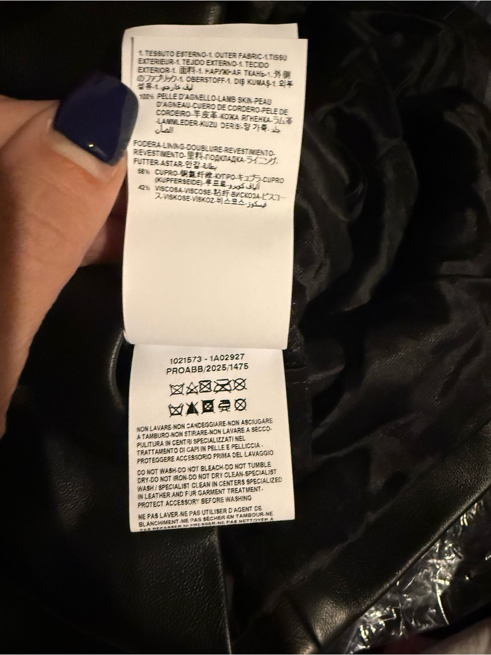 Versace leather dress - Picture 10 of 11
